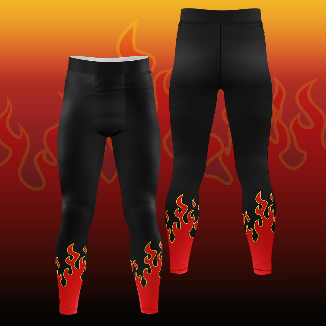Turndown Flame | Men's Jacquard Spats