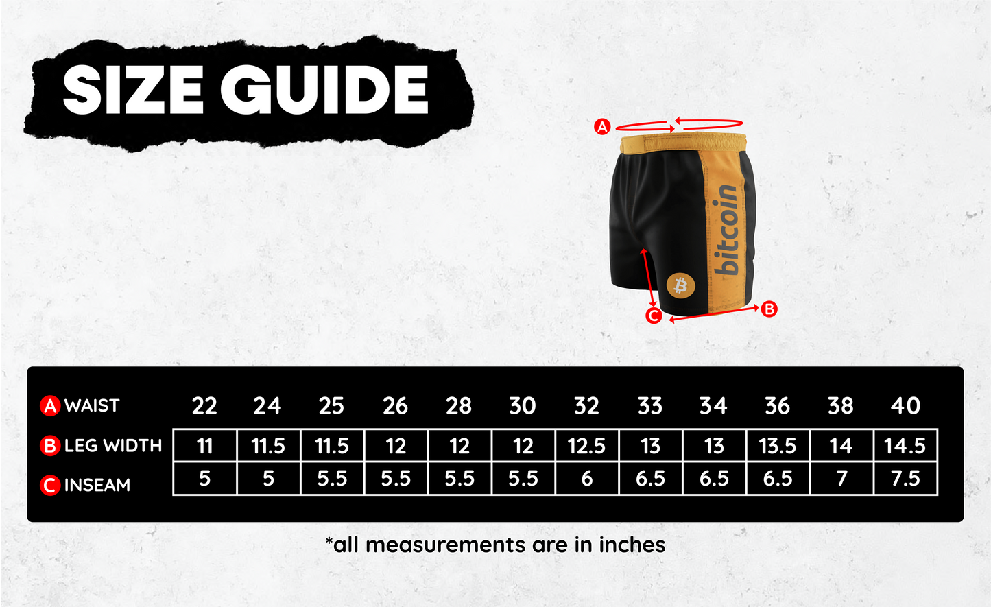 Bitcoin | 6" VF Side Panel Shorts