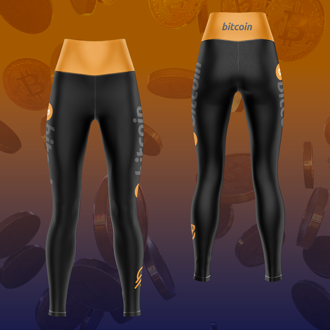 Bitcoin | Women's High-Waisted Spats